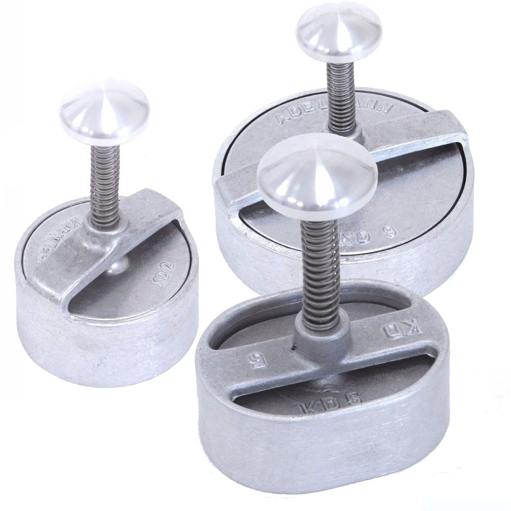 Burgerpressen aus Aluminium von Adelmann