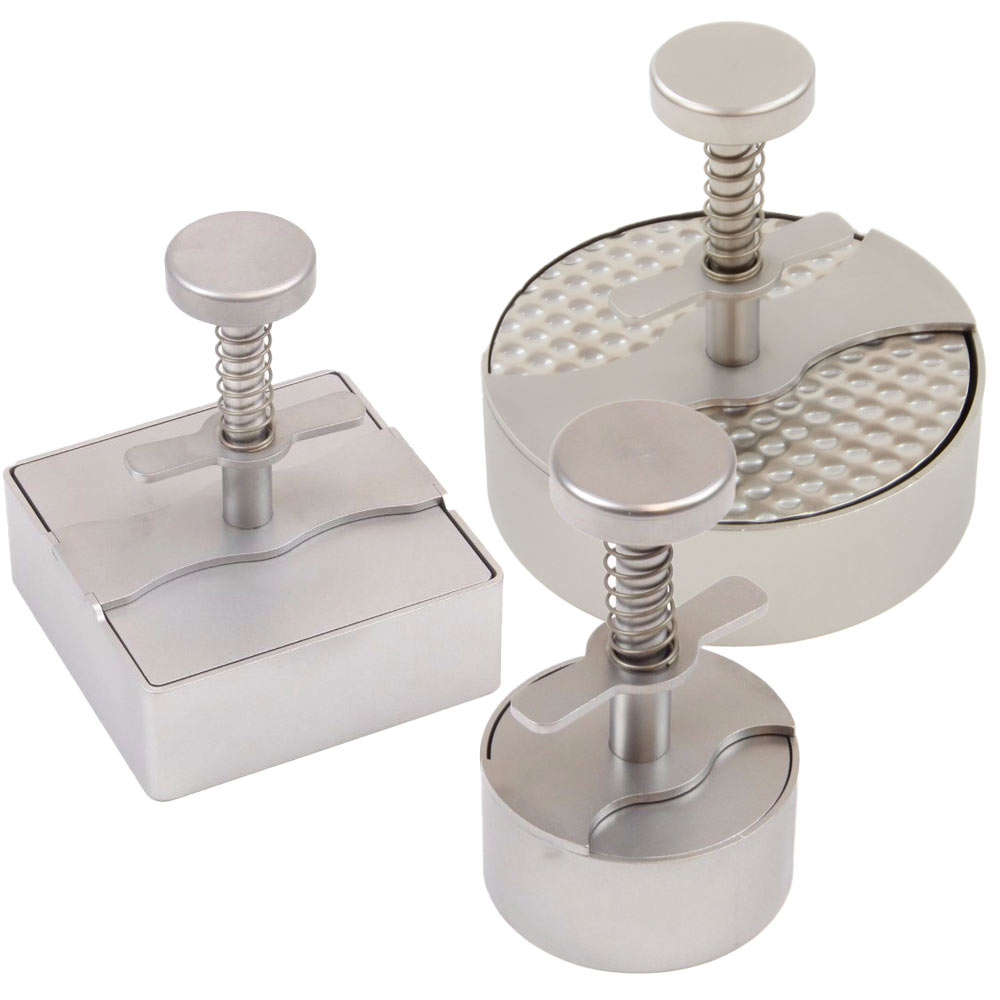 Burgerpressen aus Edelstahl von Adelmann